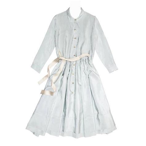 sky blue prada dress|PRADA .